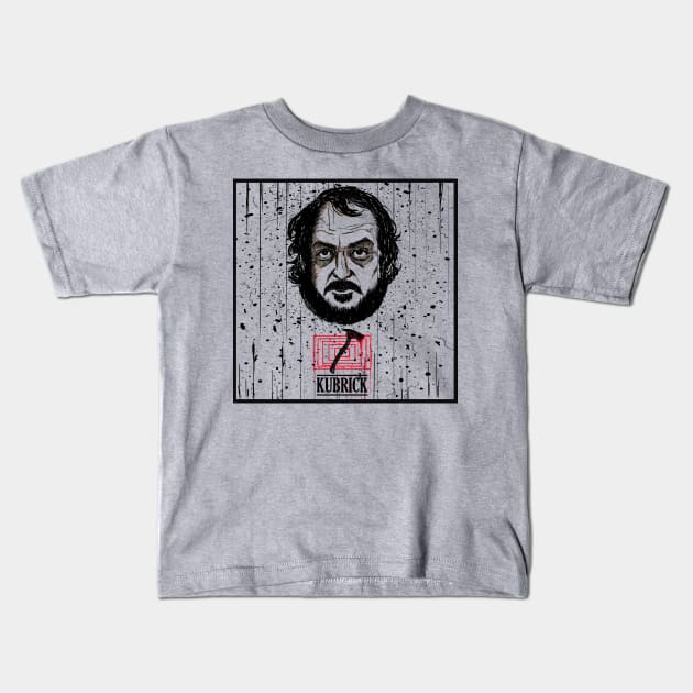 STANLEY KUBRICK Kids T-Shirt by fulaleo